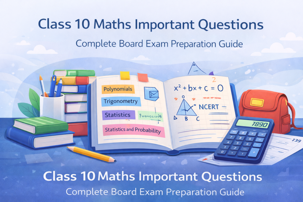 Class 10 Maths Important Questions